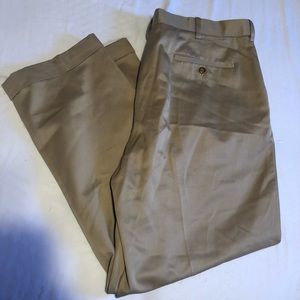 💜5 FOR $20💜 Mens Khaki Dress Pants 38x29 (Missing button)
